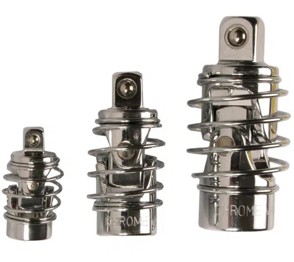 BGS technic Kloubové hlavice - kardany 1/4", 3/8" a 1/2", s pružinou - BGS 252