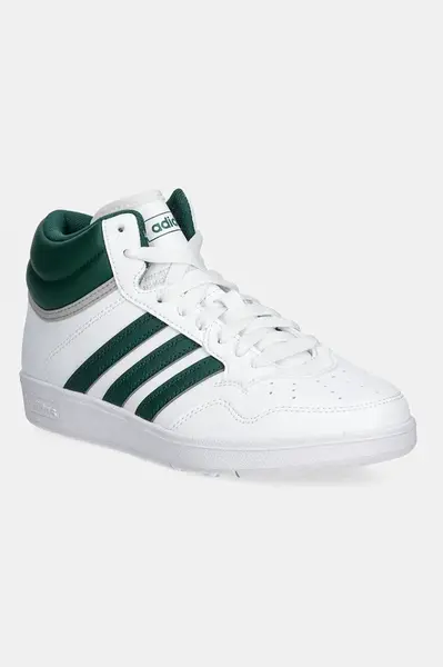 Dětské sneakers boty adidas Originals HOOPS 4.0 MID zelená barva, JI0905
