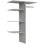 MID.YOU VNITŘNÍ ČLENĚNÍ, šedá, 96/150/50 cm