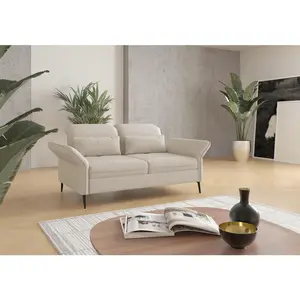 Sit & More 2,5SEDÁK, textil, krémová