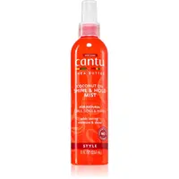 CANTU Shea Butter Shine&Hold mist hydratačná hmla pre lesk vlnitých a kučeravých vlasov 237 ml