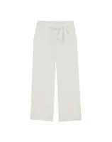 WE Fashion Nohavice  šedobiela