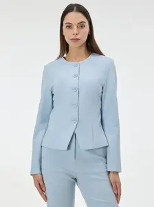 Světle modrý dámský blejzr ORSAY