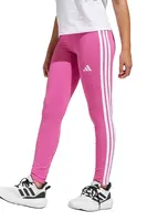 Dětské legíny adidas růžová barva, s aplikací, JJ3450