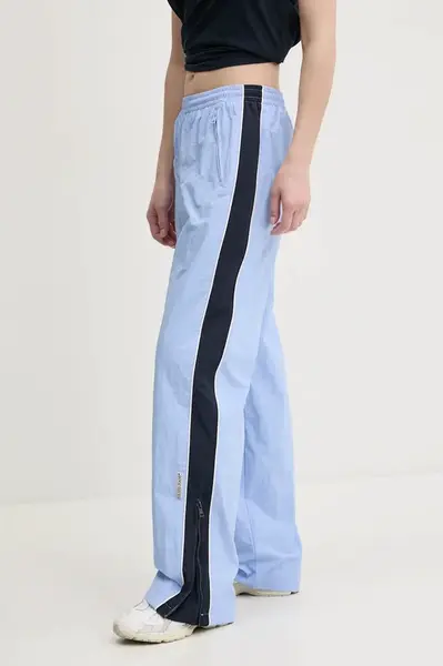 Tepláky Guess Jeans dámské, modrá barva, hladké, W5RB58 WGYL2