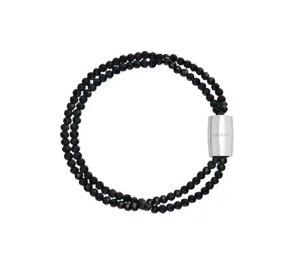 BREIL Dvojitý korálkový náramek s krystaly Magnetica System TJ3687