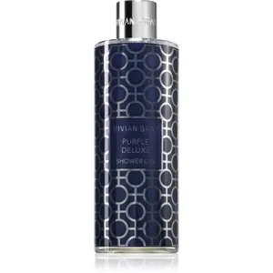 Vivian Gray Purple Deluxe Jasmine & Patchouli luxusný sprchový gél s parfumáciou 500 ml