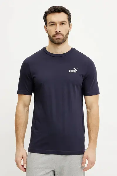 Bavlněné tričko Puma Essential Logo