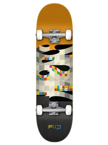 Flip skateboard Stenograph Team 8,0" | Mnohobarevná | Velikost skate 8,0"