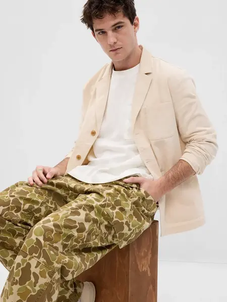 GAP Pánská Bavlněné sako 572192-00 Velikost: S