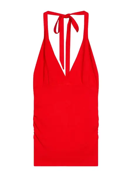 Bershka Top  červená