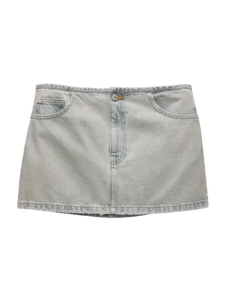 Pull&Bear Sukňa  modrá