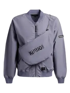 khujo Prechodná bunda 'Facee'  indigo / čierna