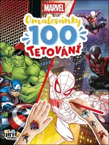 Omalovánky a 100 tetování Marvel - -