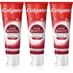 Colgate Max White Expert Original bieliaca zubná pasta 3x75 ml