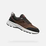 Brown men's sneakers Geox Senales B ABX - Men's