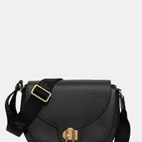 Kožená kabelka Furla černá barva, WB01605.BX3916.N98001002