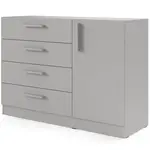 Komoda malý Braga BRK2 šedá