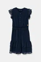 Dívčí šaty Guess tmavomodrá barva, mini, J5GK18 WA2T0