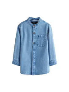 Next Košeľa  modrá denim