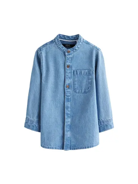 Next Košeľa  modrá denim