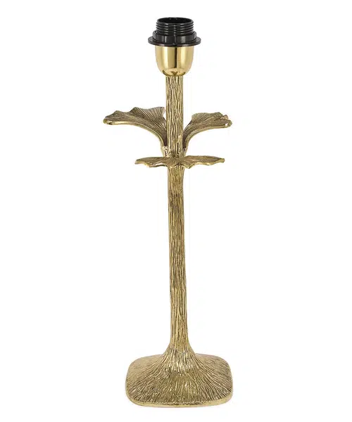 Podstavec pro stolní lampu Doing Goods Giselle Ginko Lamp žlutá barva