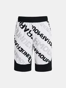 Under Armour Kraťasy UA BASELINE PERF SHORT-WHT - Kluci