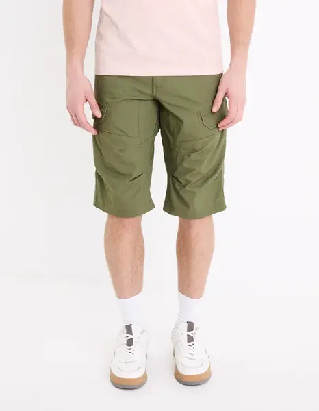 Celio Plátěné kraťasy Bocourtbm1 - Pánské