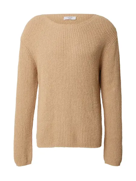 DAN FOX APPAREL Sveter 'Marcel'  piesková