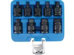 BGS Technic BGS 5485 Zástrčné hlavice šestihranné (inbus) 1/2" 5 ÷ 19 mm, silové. Sada 9 d