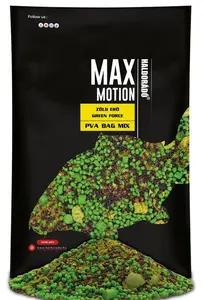 Haldorádó vnadící směs max motion pva bag mix 600 g - green force