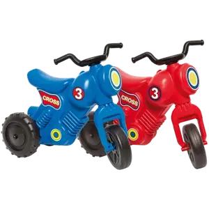 Odrážedlo Cross 3 motorbike - Modrá