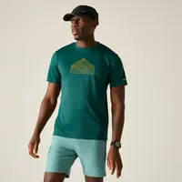 Pánské funkční tričko regatta fingal zelená m