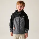 Dětská outdoorová bunda dare2b explore iii černá/šedá 152