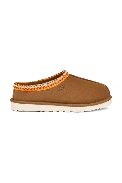 Semišové papuče UGG Tasman hnědá barva, 5950-CRGH