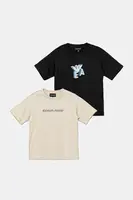 Dětské bavlněné tričko Emporio Armani 2-pack