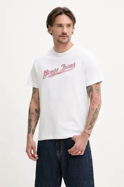 Bavlněné tričko Guess Jeans