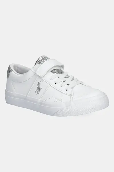 Dětské sneakers boty Polo Ralph Lauren RYLEY PS bílá barva, RL02449101