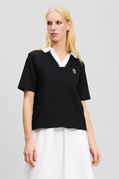 Bavlněné tričko Karl Lagerfeld IKON