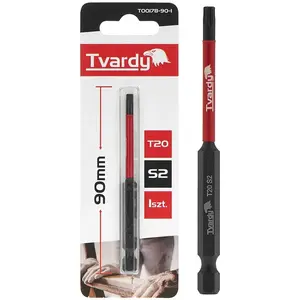 TVARDY Nárazový šroubovák T20 90 mm S2