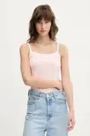 Top Guess Jeans růžová barva, W5GP37 J1314