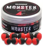 Haldorádó plovoucí boilie pop-up method monster 30 g 9+11 mm - pikantní játra