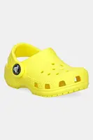 Pantofle Crocs žlutá barva, 206990
