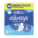 ALWAYS Ultra Day Hygienické vložky Super Extra 40 kusov