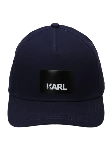 Karl Lagerfeld Čiapka  tmavomodrá / čierna / biela