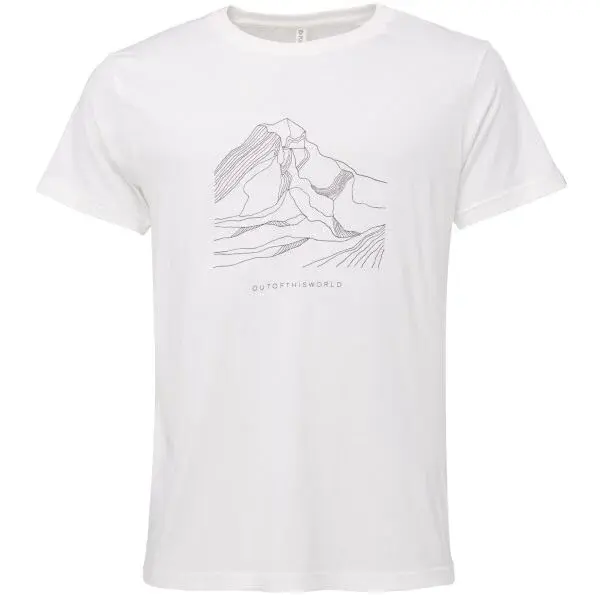 FUNDANGO MOUNTAIN Pánske tričko, biela, veľkosť