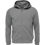 Calvin Klein PW - FULL ZIP HOODIE Pánska mikina, sivá, veľkosť