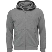 Calvin Klein PW - FULL ZIP HOODIE Pánska mikina, sivá, veľkosť