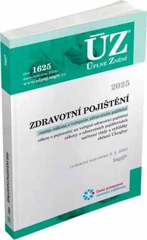 ÚZ č. 1625 - Zdravotní pojištění 2025