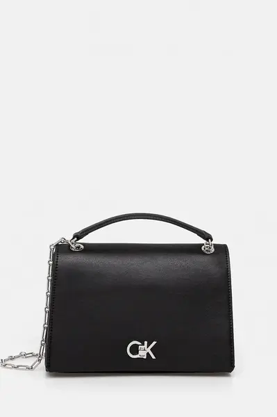 Kabelka Calvin Klein černá barva, LV04F3104G